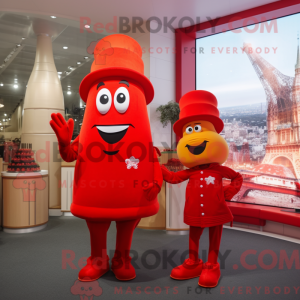 Red French Fries mascot...