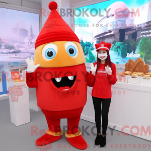 Red French Fries mascot...