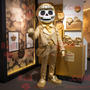 Gold Graveyard mascot...