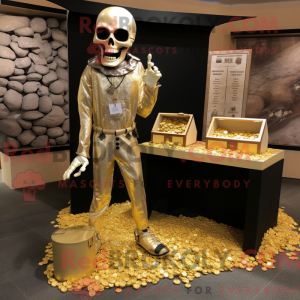 Gold Graveyard mascot...