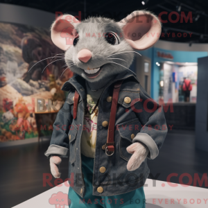 Costume de mascotte de rat...