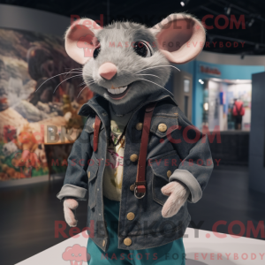 Ratten-Maskottchen-Kostümfi...