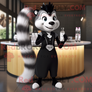 Skunk maskot kostume...