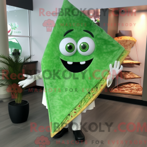 Postava maskota Green Pizza...