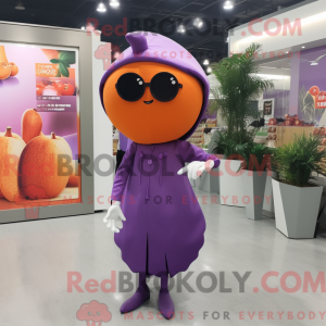 Purple Apricot mascot...
