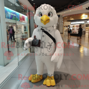 White Eagle mascot costume...