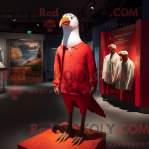 Red Albatross maskot...