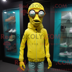 Lemon Yellow Undead mascot...