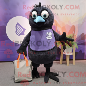 Lavender Blackbird mascot...