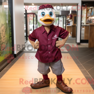 Maroon Gosling Maskottchen...