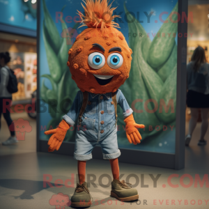 Rust Onion mascot costume...