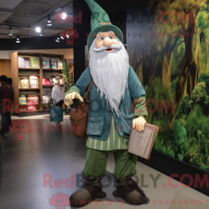 Forest Green Wizard mascot...