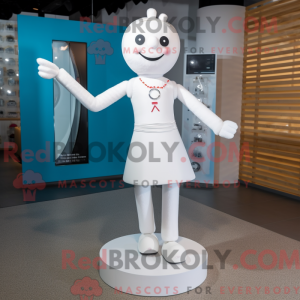 White Acrobat mascot...