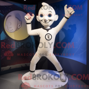 White Acrobat mascot...