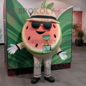 Tan Watermelon maskot...