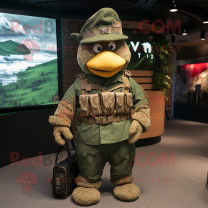 Rust Green Beret mascotte...