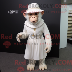 White Chimpanzee mascot...