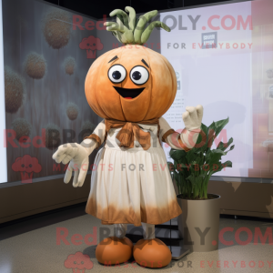 Rust Turnip mascot costume...