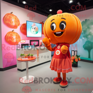 Orange Raspberry mascot...