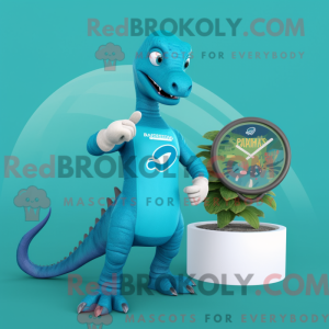 Turquoise Brachiosaurus...