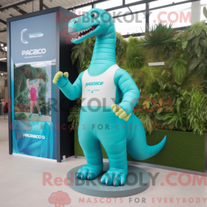 Turquoise Brachiosaurus...