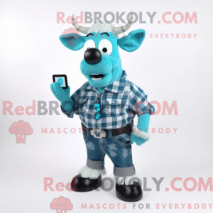 Figura de máscara de vaca...