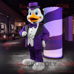 Purple Gosling mascot...