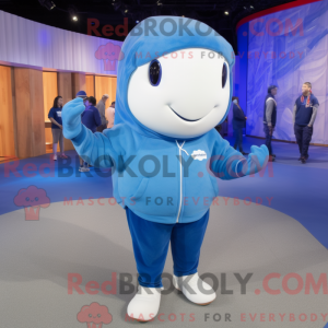 Blue Whale mascot costume...