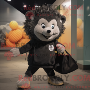 Maskotkostymefigura Black...