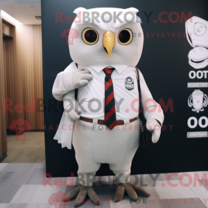 White Owl mascot costume...