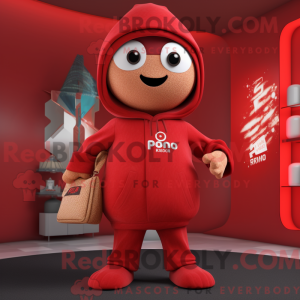 Red Pho mascottekostuum...