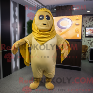 Gold Shakshuka mascot...