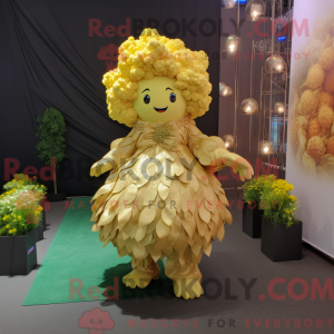 Maskottchenkostüm Goldener...