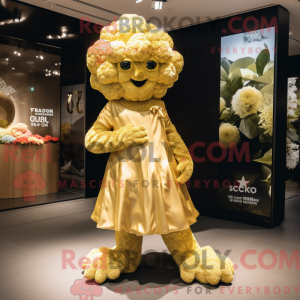 Maskottchenkostüm Goldener...