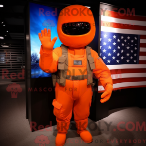 Orange American Soldier...