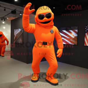 Orange American Soldier...