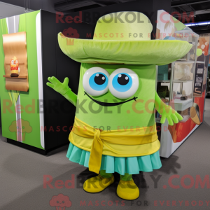 Personaggio mascotte Tacos...