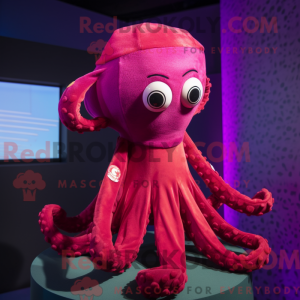 Magenta Octopus...