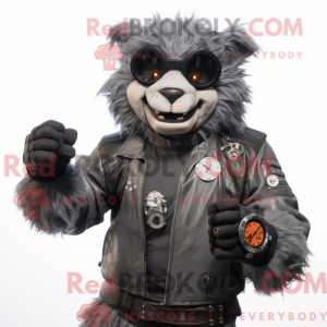 Gray Momentum mascot...