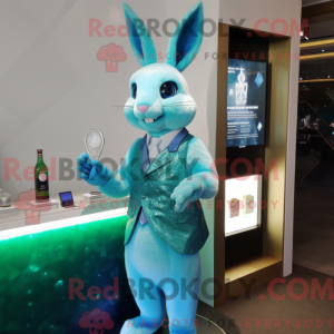 Maskotka Cyan Wild Rabbit...