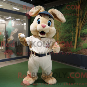 Mascotte de lapin sauvage...