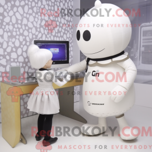 White Pepper mascot costume...