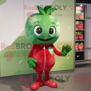 Olive Strawberry maskot...