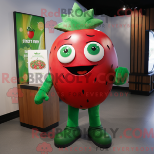 Olive Strawberry mascot...