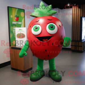 Olive Strawberry maskot...