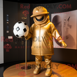 Máscara de bola de futebol...