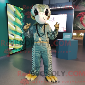 Disfraz de mascota Python...