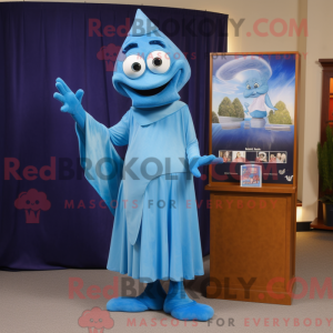 Postava maskota Blue Ray...