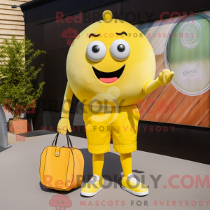 Lemon Yellow Petanque Ball...
