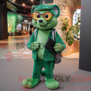 Green Mongoose mascot...